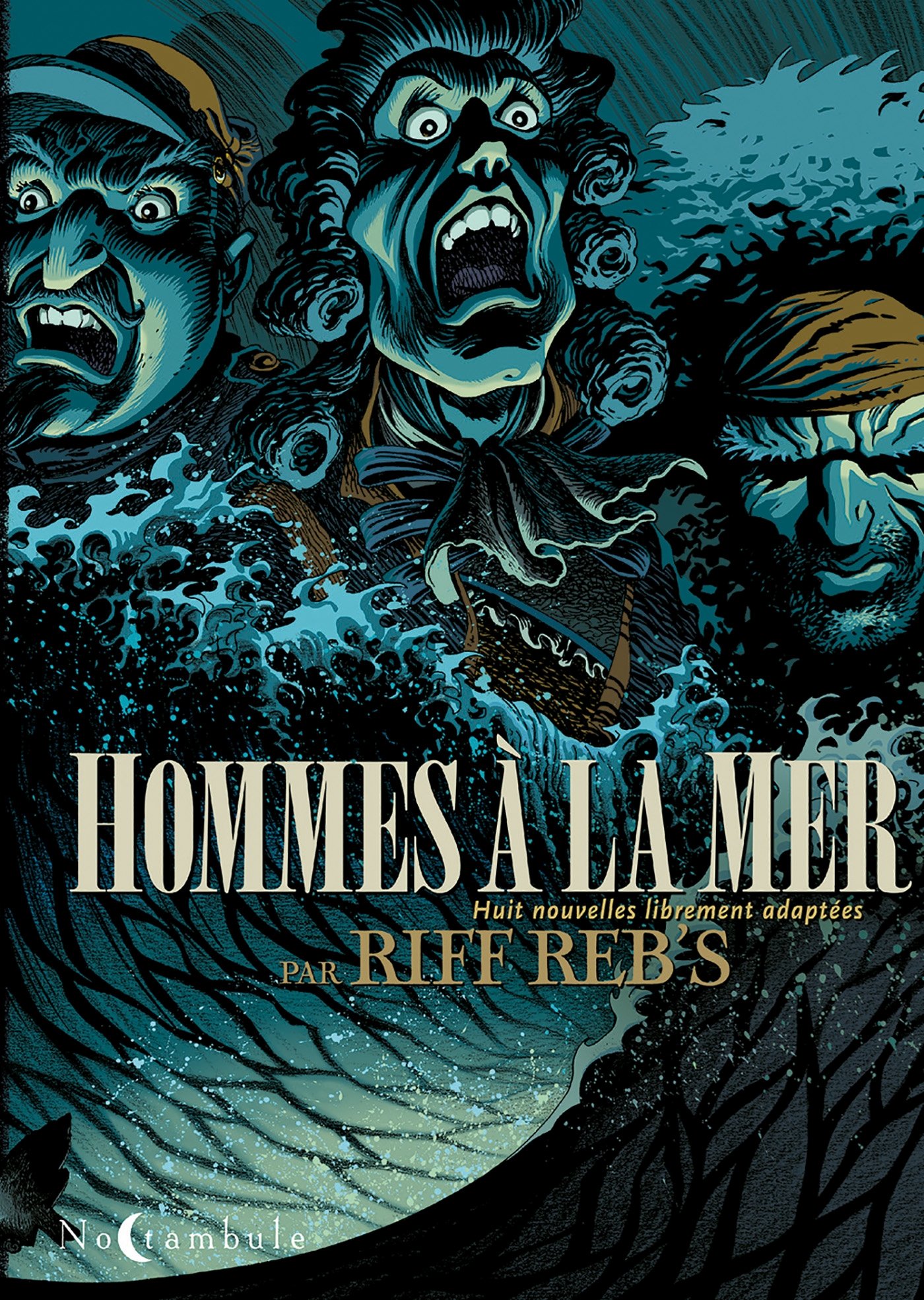 hommes à la mer