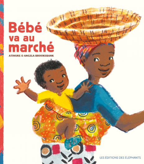 Bébé va au marché