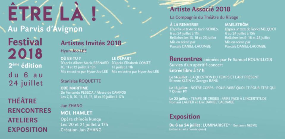être là